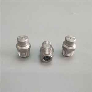 Hochdruck -Waschmaschine flache Lüfterdüse Wasserdüse Edelstahlspray Spray Jet