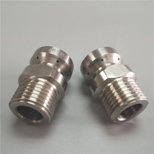 Edelstahl -Abflussreinigendüse Hochdruckabwasserstrahldüse