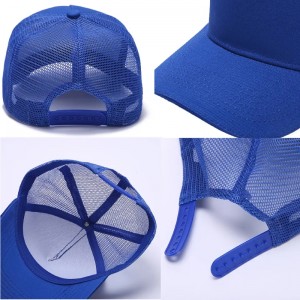 Anpassbares OEM -Logo Sommer Mesh Baseball Cap Baseball Cap Unisex Mesh Hut für Männer Frauen