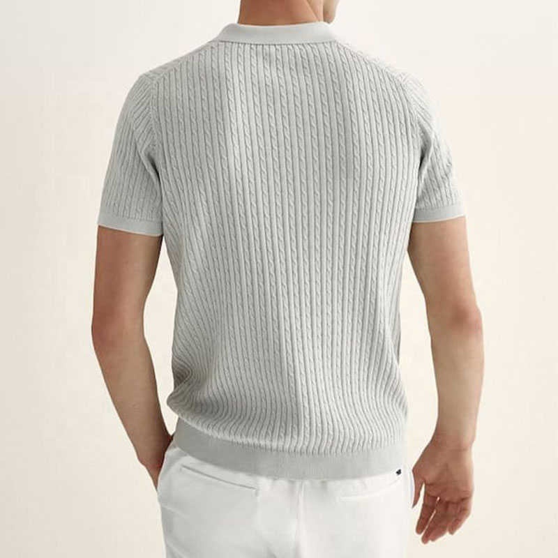 benutzerdefinierte Superfine Designer Sommer Kurzarm Strickpullover Pullover Pullover