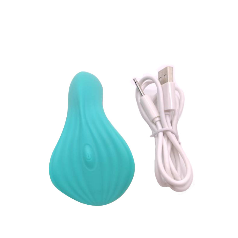 Erwachsene Sexspielzeug vibrieren Speervibratorstab (grünes Blütenblatt)