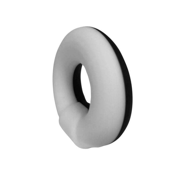 Heißverkaufs Männer Sex Spielzeug Penis Ring Hahn Ring für Männer Masturbation (schwarz und weiß)