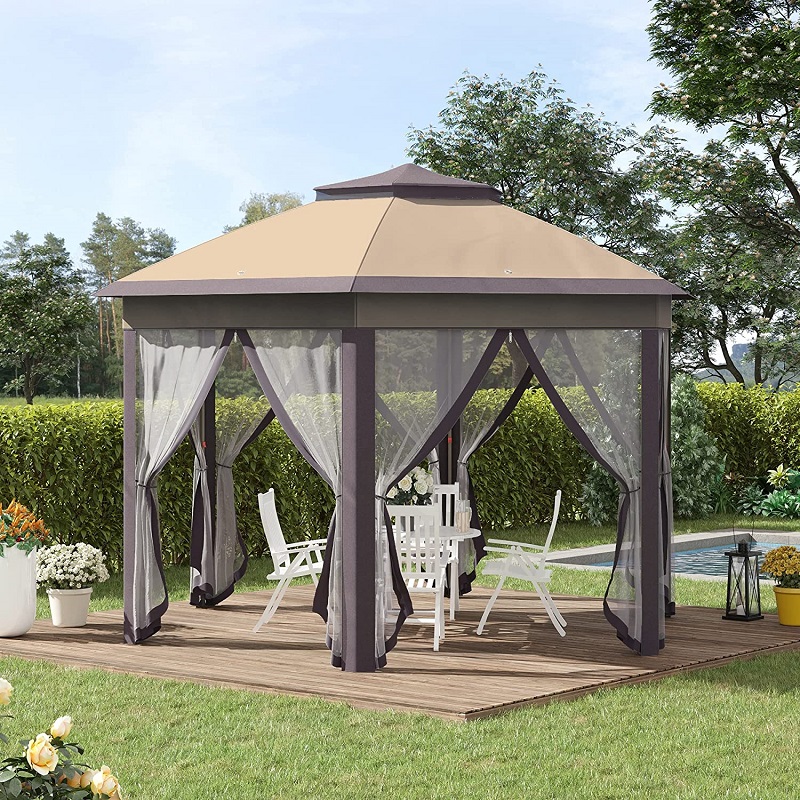 13 \\ 'x 13 \\' Pop-up-Pavillon hexagonal
