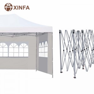10x 20 ft Pop -up -Banopy -Party Hochzeit Pavillon Zeltheim mit 4 abnehmbaren Seitenwänden weiß