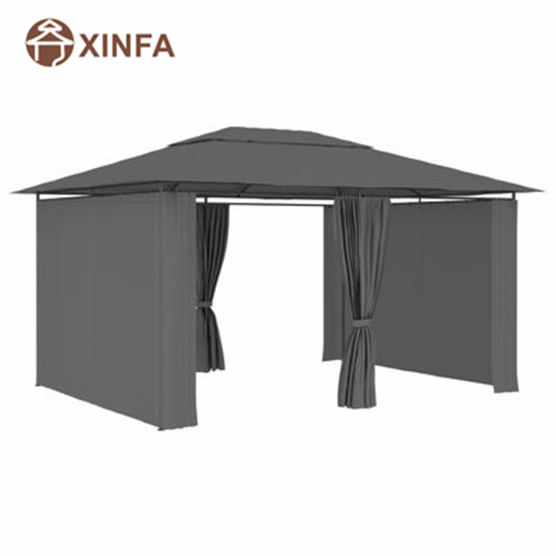 Aluminubracket Backyard Pop -Up BBQ Pergolas und Pavillons Outdoor mit Vorhängen