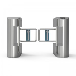 Bogen randloses Schwungstor