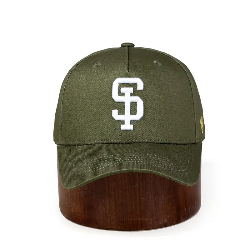 benutzerdefinierte 5 fünf Panel Herren hohe Mid-Profil-Krone gebogene Brim Bill 940 K A Frame A-Rame Aframe Snapback Baseball Gorras Caps Hüte