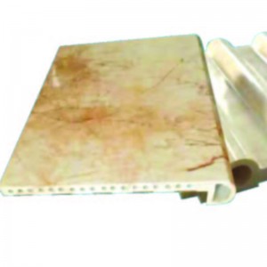 Kunststoff -Extrusionsform mit Nachahmung Marmorserie