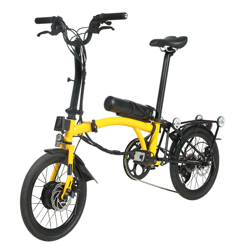 B17-17-Zoll tragbares Doppelklapp-Elektrofahrrad