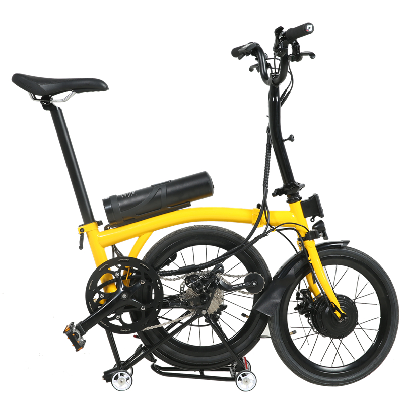 B17-17-Zoll tragbares Doppelklapp-Elektrofahrrad