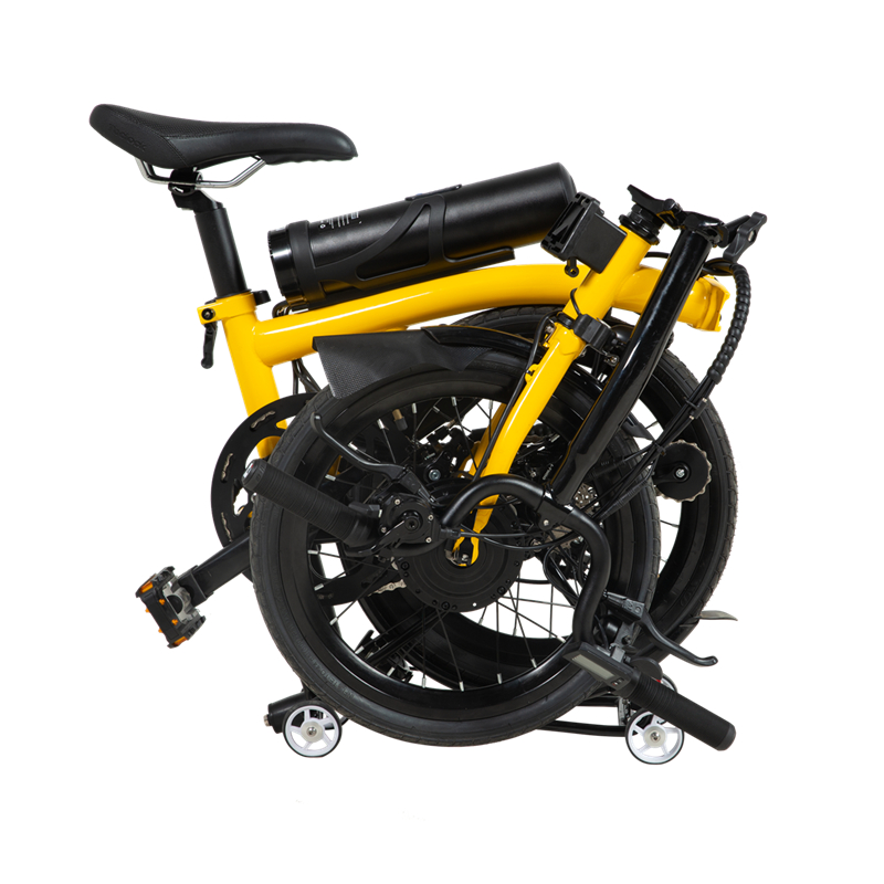 B17-17-Zoll tragbares Doppelklapp-Elektrofahrrad