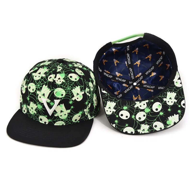 Fashion 5 Panel Kids Sports Hats Customization Sticked Logo Kleinkind Snapback Hut