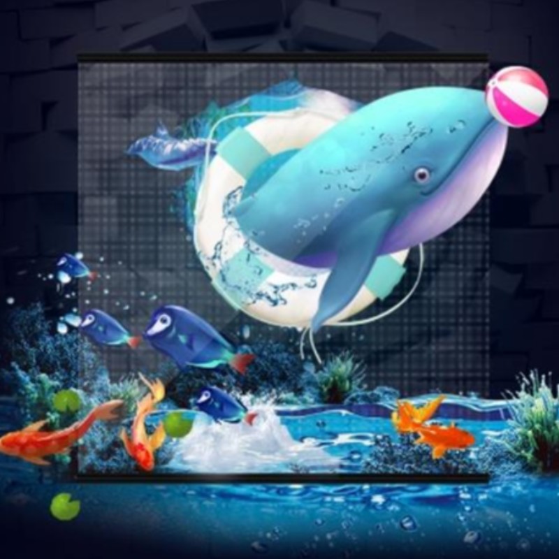 Kurze Einführung in den transparenten holographischen LED -Bildschirm