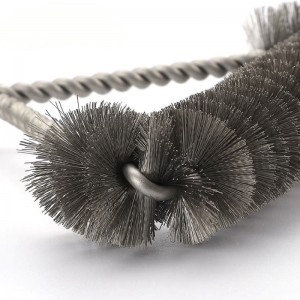 Pizzaofen Grill Edelstahlbürste Edelstahl Borsten mit Plastikgriff