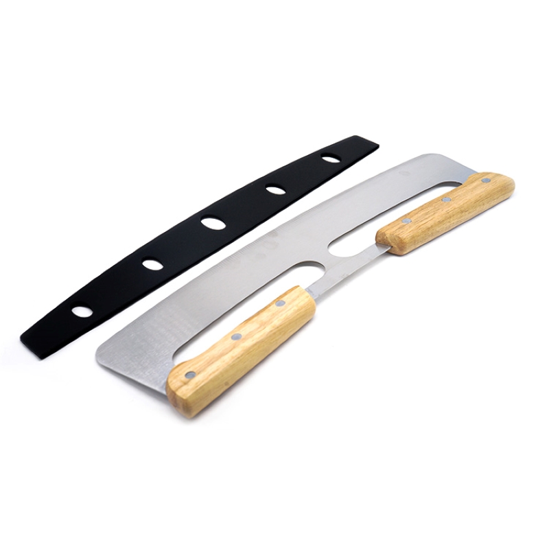 Heißer Verkauf Edelstahlschneider Pizza, Pizza -Cutter -Messer -Pizza -Rocker für Küchenwerkzeug