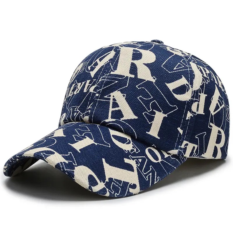 Koreanerneuer Brief 6-Panel-Hüte Snapback Sports Caps Baseball Baumwollschütze für Männer Frauen