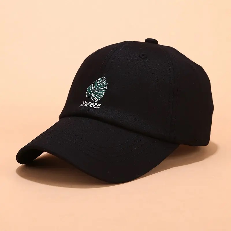 100% Baumwolle Custom 6 Panel Dad Hut, bestickter Logo unstrukturierter Vater Hut Custom