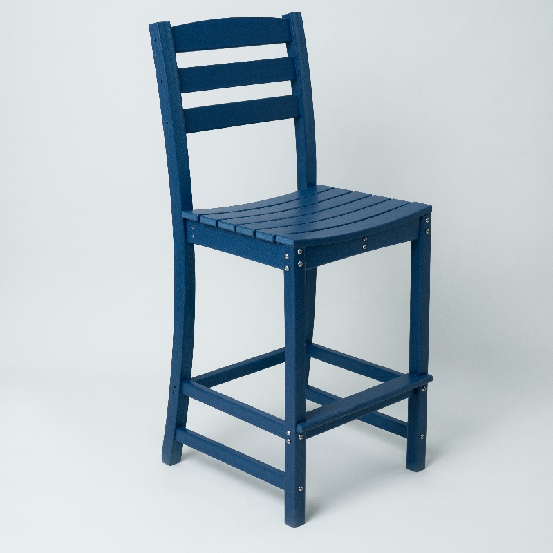 Großer Adirondack -Stuhl mit blauer Farbe
