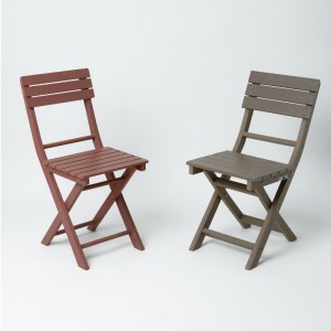 Outdoor -Klapper -Adirondack -Stuhl mit unterschiedlicher Farbe