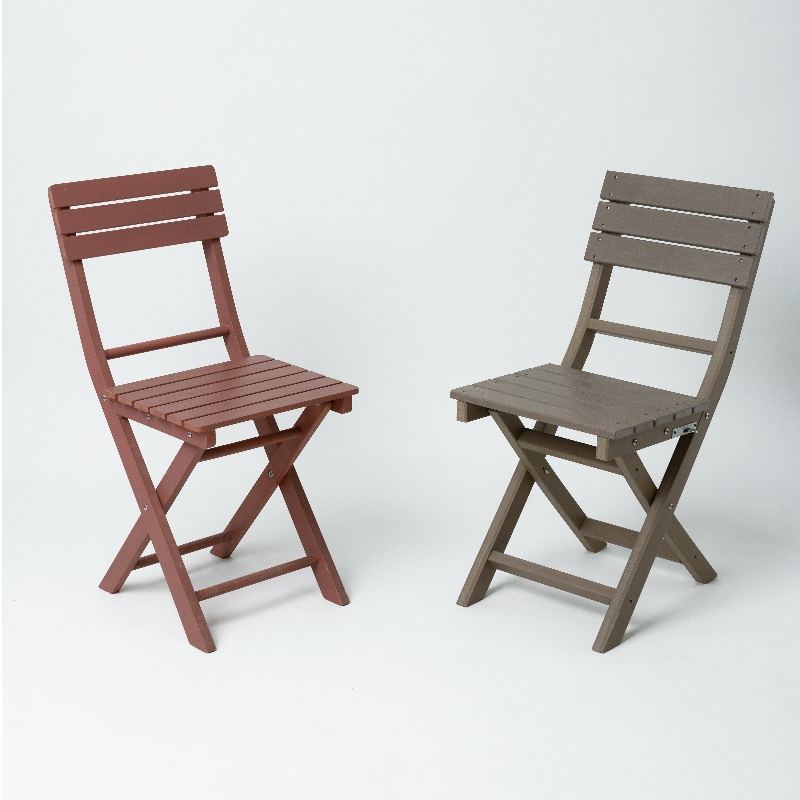Outdoor -Klapper -Adirondack -Stuhl mit unterschiedlicher Farbe