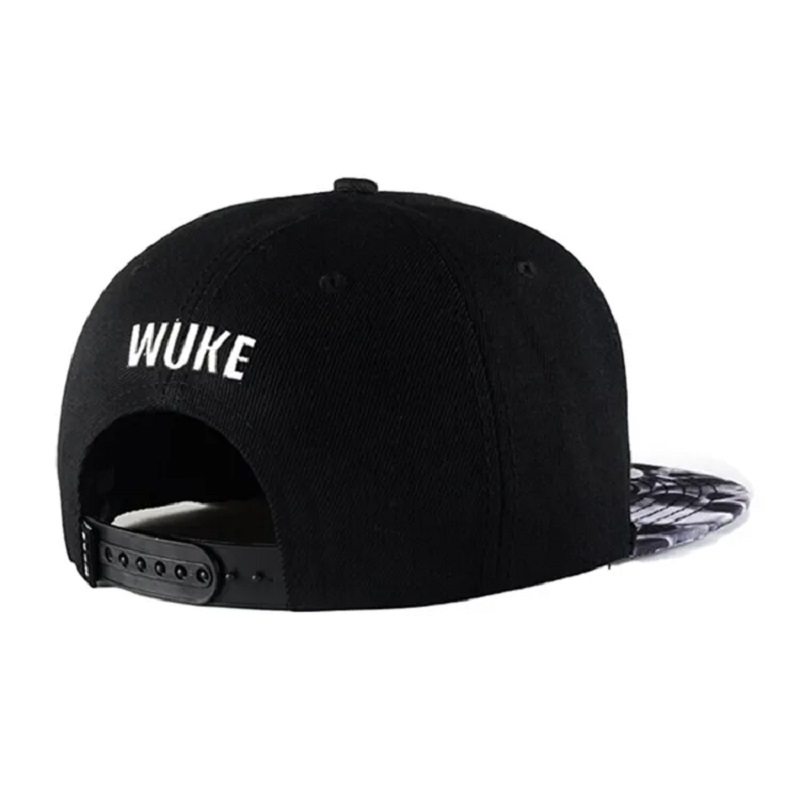 Großhandel benutzerdefinierte 3D -Stickerei Logo Hip Hop Flat Rand Basketball Schnapphut Snapback Caps