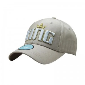 Professionelles maßgeschneiderter BCI Bio -Baumwoll -Twill 6 Panel Structured Sports Baseball Cap und Hut mit 3D -Logo