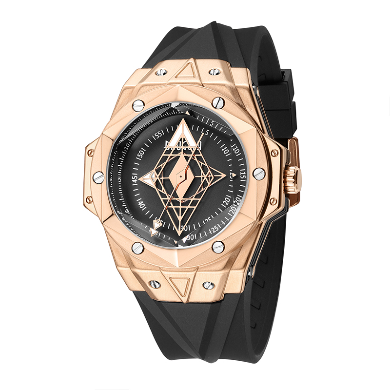 Baogela New Luxury Top Brand Quartz Uhren Männer Gummi -Gurt Military Sport Armband Watch Wasserof Uhr Relogios Maskulino 22601