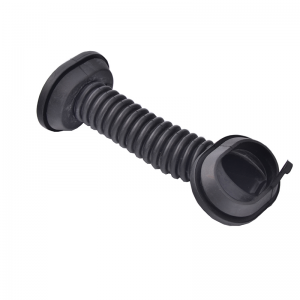 Schwarzer Gummi -Kabelbäuchchen für Autotür