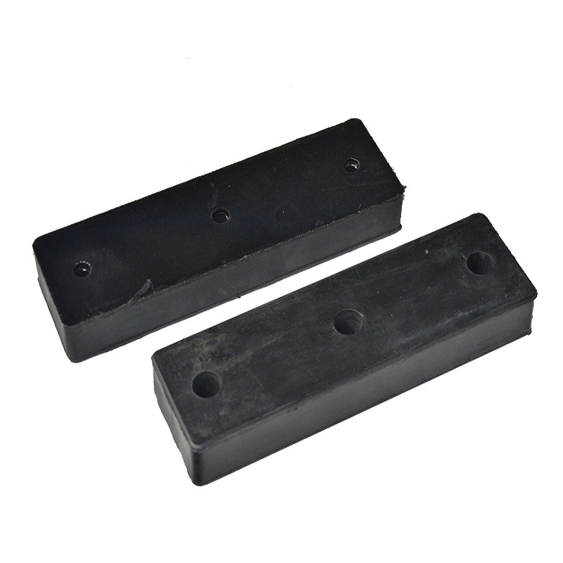 Gabelstapler -LKW schwarze Gummi -Blockteile