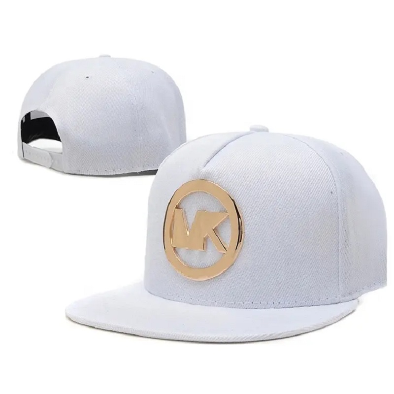 Großhandel Custom Gold Metall Plate Logo Snapback Caps Hüte
