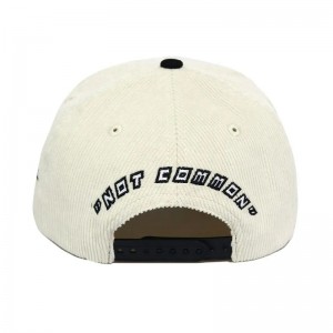 Direkter Werks -Mitte -5 -Panel -Baseball -Korncordhut mit 3D -Puff -Sticken Logo Baumwoll -Schweißband Winterkappen Sport Hut