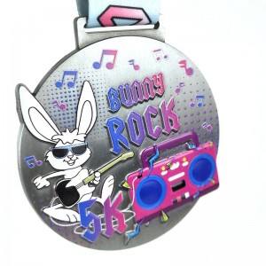 Benutzerdefinierte Rennmedaillen mit 10k Medaillen Sport Challenge Medaillen Marathon Finisher Medaillen