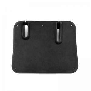 Anti -Slip -Gummi -Bodenmatten schwarz