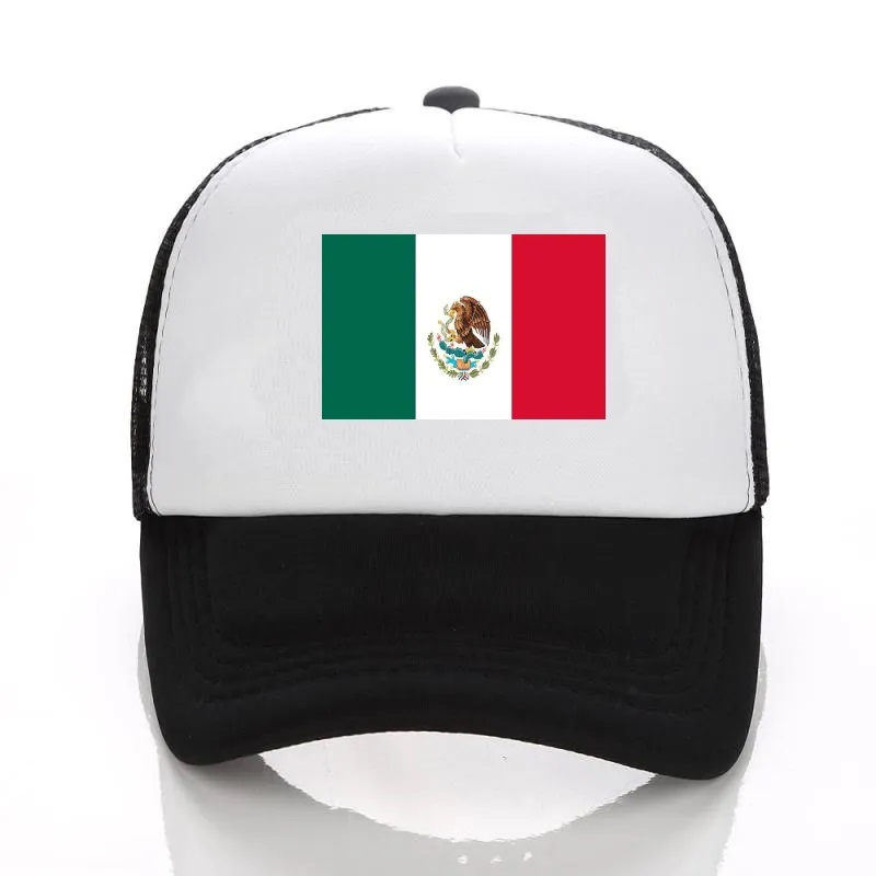 Baseball Cap Mexico Flagge Print Dad Hut Frauen Männer Snapback Mode Hip Hop Travel und Freizeit im Freien Sport Trucker Hut