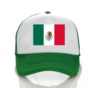 Baseball Cap Mexico Flagge Print Dad Hut Frauen Männer Snapback Mode Hip Hop Travel und Freizeit im Freien Sport Trucker Hut