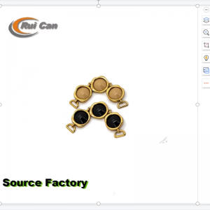 Zinklegierung von Schuhschnallen