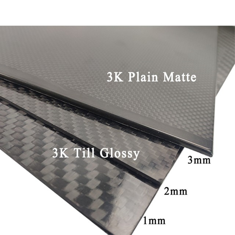 3K Hochfestes Kohlefaserblatt zum Verkauf