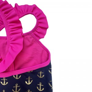 Drucken Sie Floune zwei Stücke Kinder Badeanzüge