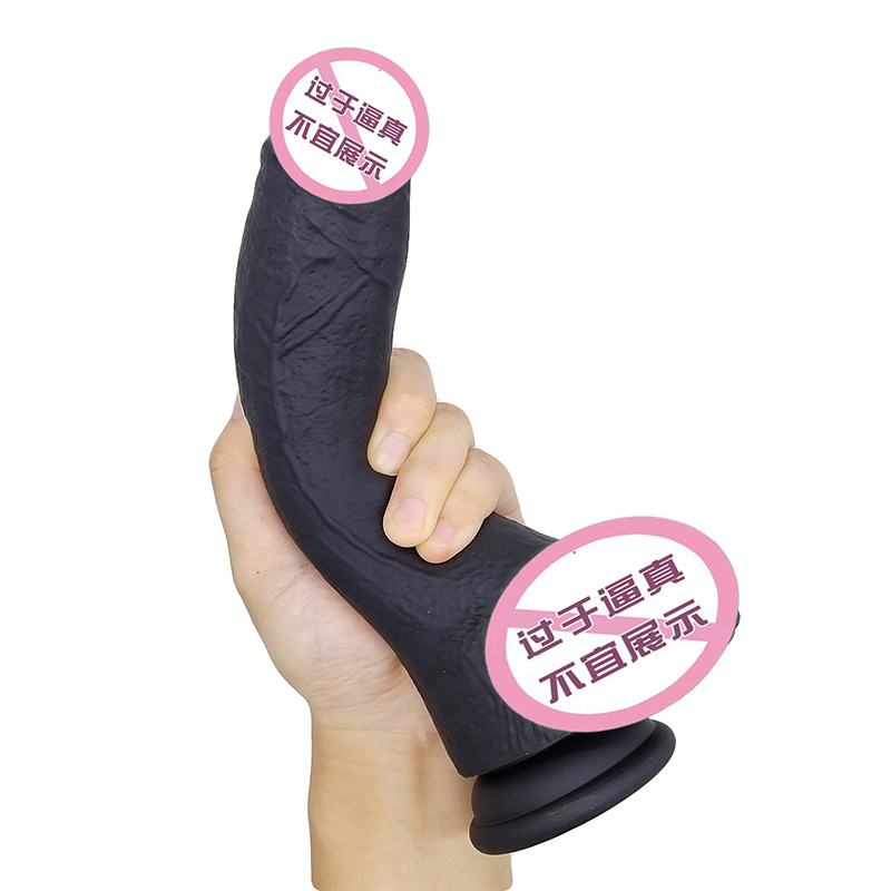 JC898 Großhandel beliebte Simulation Hahn Penis Didol Sex Spielzeugsauger Frauen große realistische Dildos für Frauen Männer