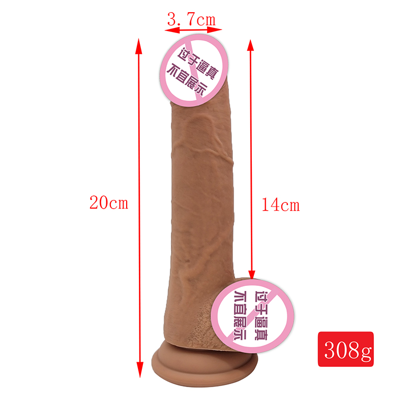 882 Hautrealistische Dildos für Frauen Körper sicheres Silikondildo für Männer Anal Sexspielzeug Großer Großer Hersteller Preis