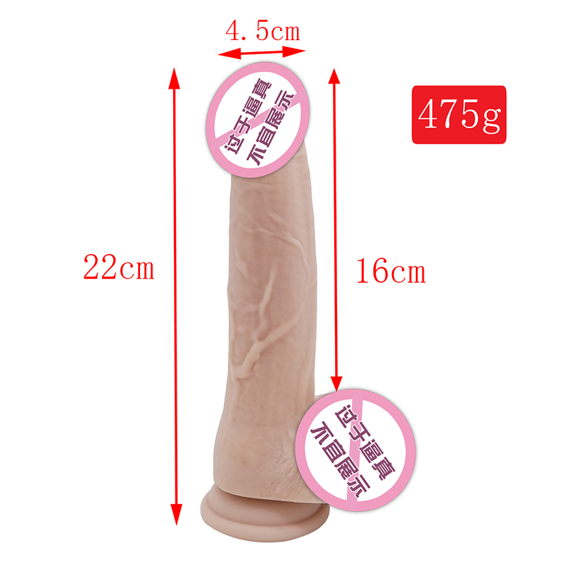 880 Hautrealistische Dildos für Frauen Körper sicheres Silikondildo für Männer Anal Sexspielzeug Großer Großer Hersteller Preis