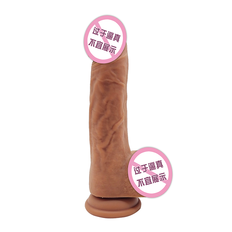 870 Großhandel beliebte Simulation Hahn Penis Didol Sex Spielzeug Sauger Frauen große realistische Kristalldildos für Frauen Männer