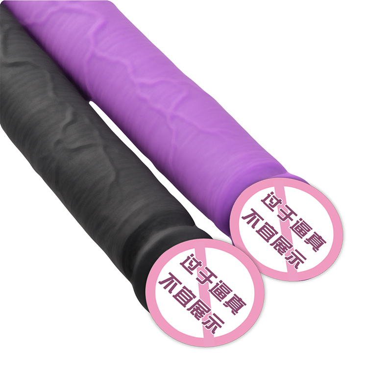 832 Lesben Dual Head Erwachsene Sexspielzeug Doppel Dildo Penetration Kopf Doppelseite beendet Dildo für Paare Frauen schwul