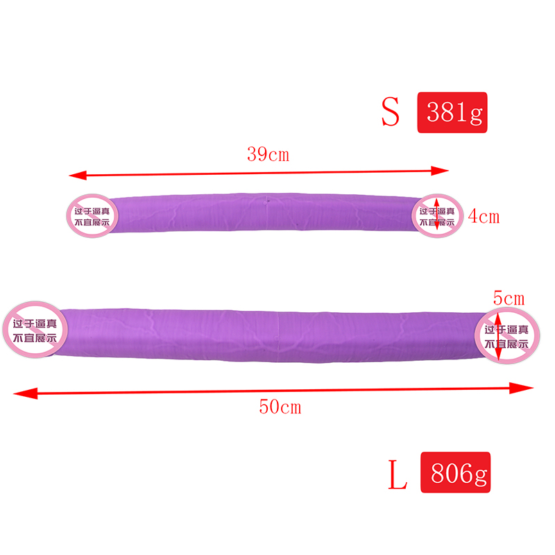 832 Lesben Dual Head Erwachsene Sexspielzeug Doppel Dildo Penetration Kopf Doppelseite beendet Dildo für Paare Frauen schwul