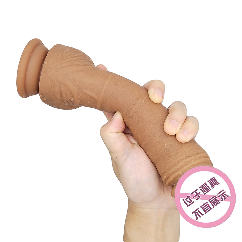 851 realistische Dildo-Silikon-Dildo mit Saugnapfbecher G-Punkt-Stimulation Dildos Anal Sexspielzeug für Frauen und Paar