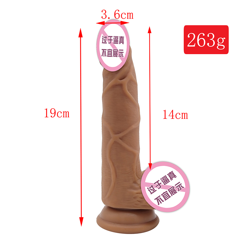 802 Super Saugnapfbecher Frauen Masturbation Dildos Silicon Dildos realistische weiche große Sexspielzeuge Penis realistische große Dildos für Frauen