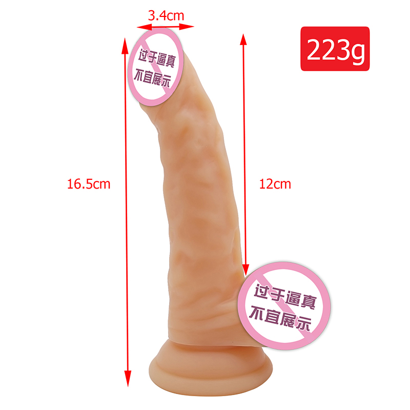 801 Super Saugnapfbecher Frauen Masturbation Dildos Silicon Dildos realistische weiche große Sexspielzeuge Penis realistische große Dildos für Frauen