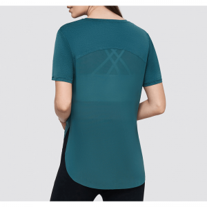 Krawatte geteilte deodorisierende Yoga-T-Shirts