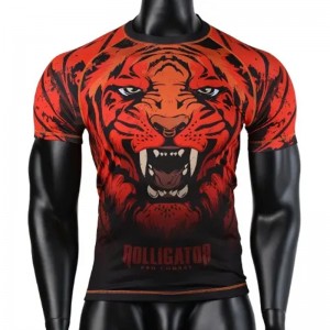 Großhandel Abendmahl besserer Lieferant von Custom Premium Mens Rash Guards BJJ Nogis, Jiu Jitsu Gi Rash Guard.