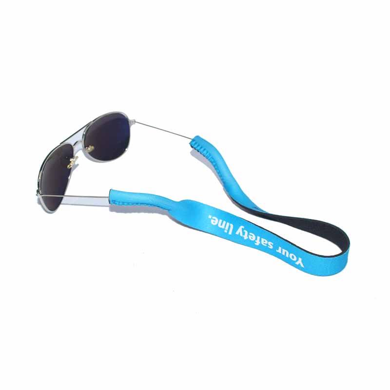 Werbegeschenk Custom Print Logo Verstellbare Neopren Sonnenbrille Gurtbrillen Sportbänder Gurte